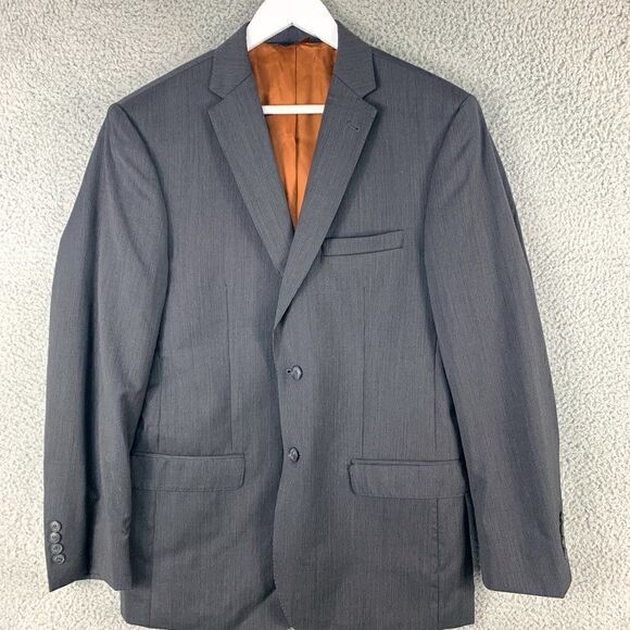 Joseph Jos A Bank Blazer‎ Mens 40R Slim Wool Sport Coat Jacket Business Casual - Picture 1 of 15